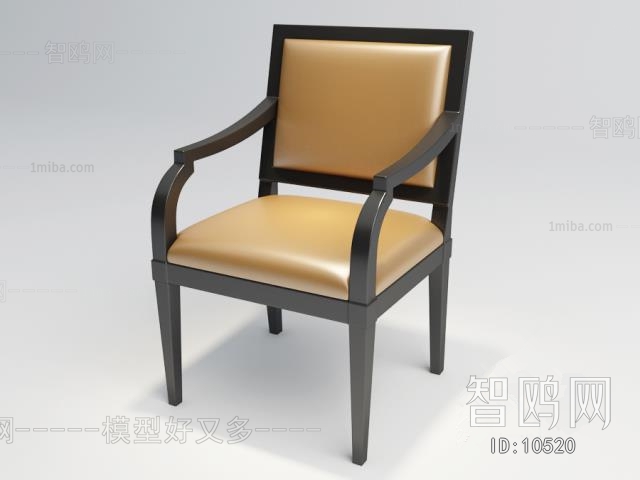现代新中式单椅