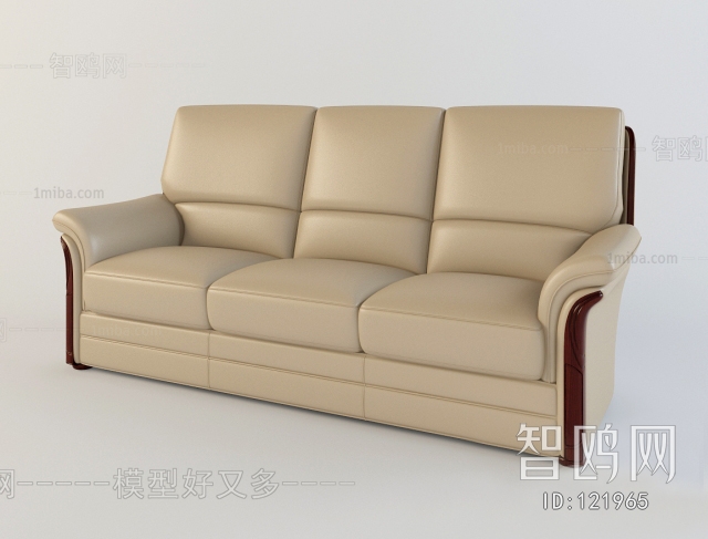 European Style Three-seat Sofa