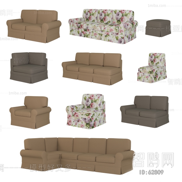 American Style Sofa Combination