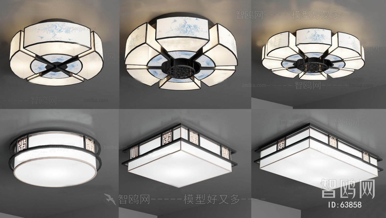 New Chinese Style Ceiling Ceiling Lamp