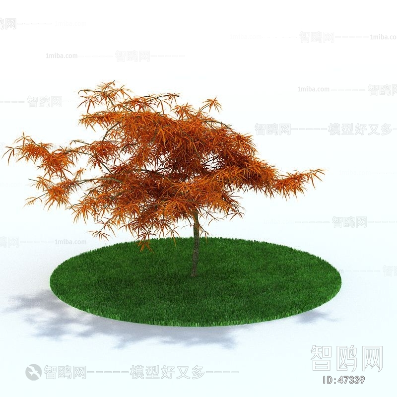 Modern Tree/shrub/grass