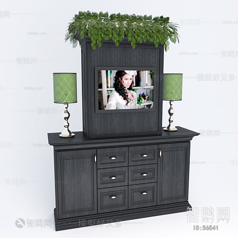 European Style Side Cabinet/Entrance Cabinet