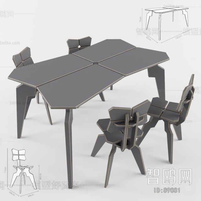 Modern Leisure Table And Chair