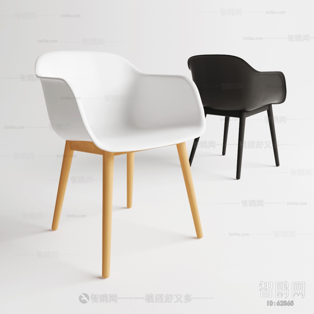 Modern Nordic Style Lounge Chair