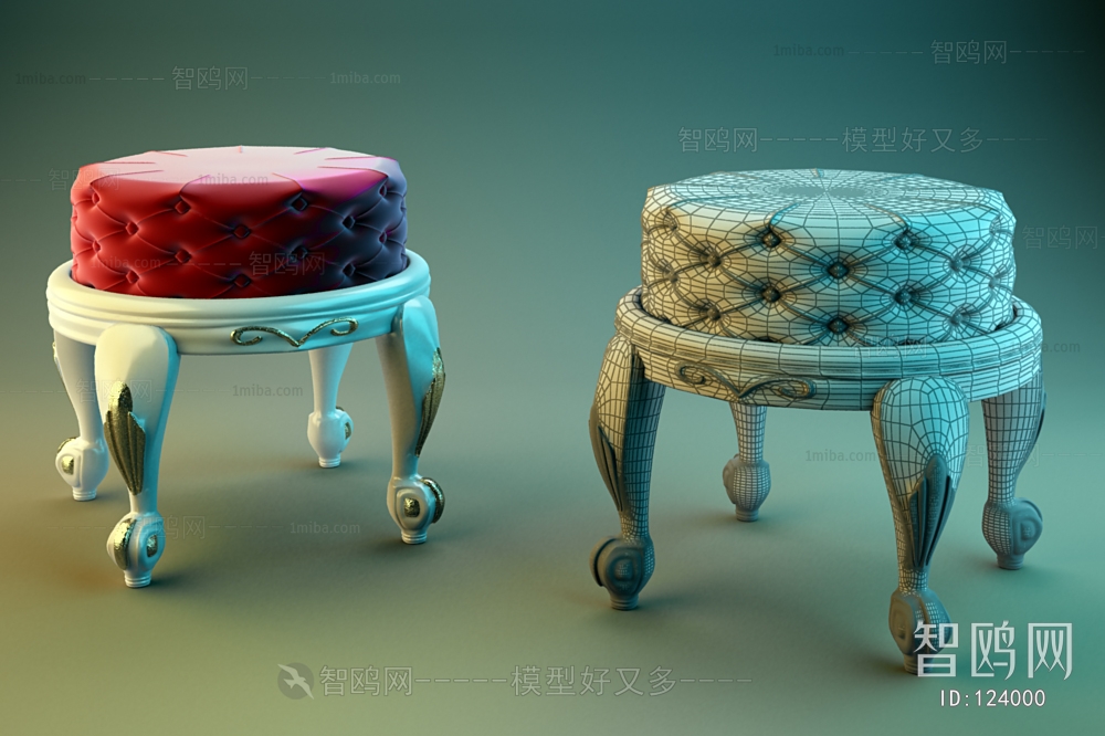 European Style Footstool