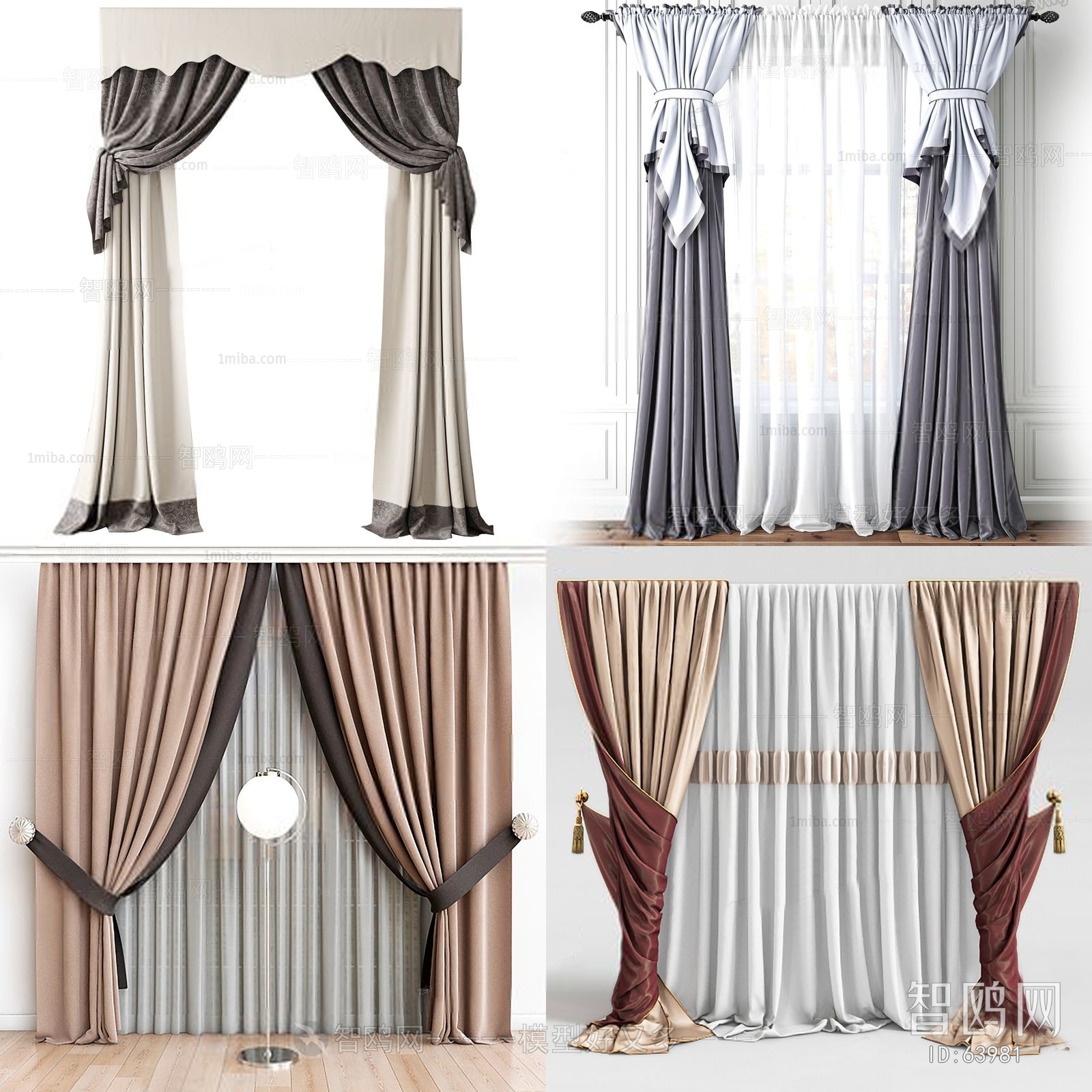 Modern Simple European Style The Curtain