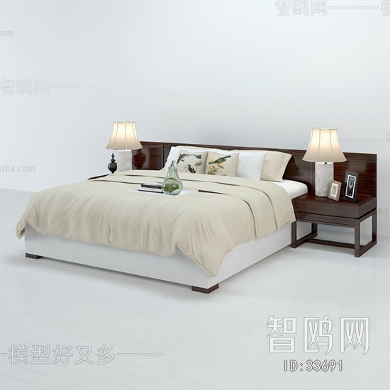 Modern Double Bed