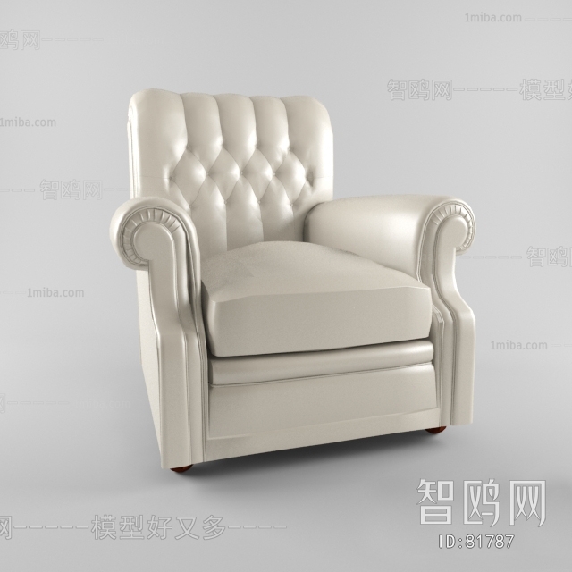 European Style Single Sofa