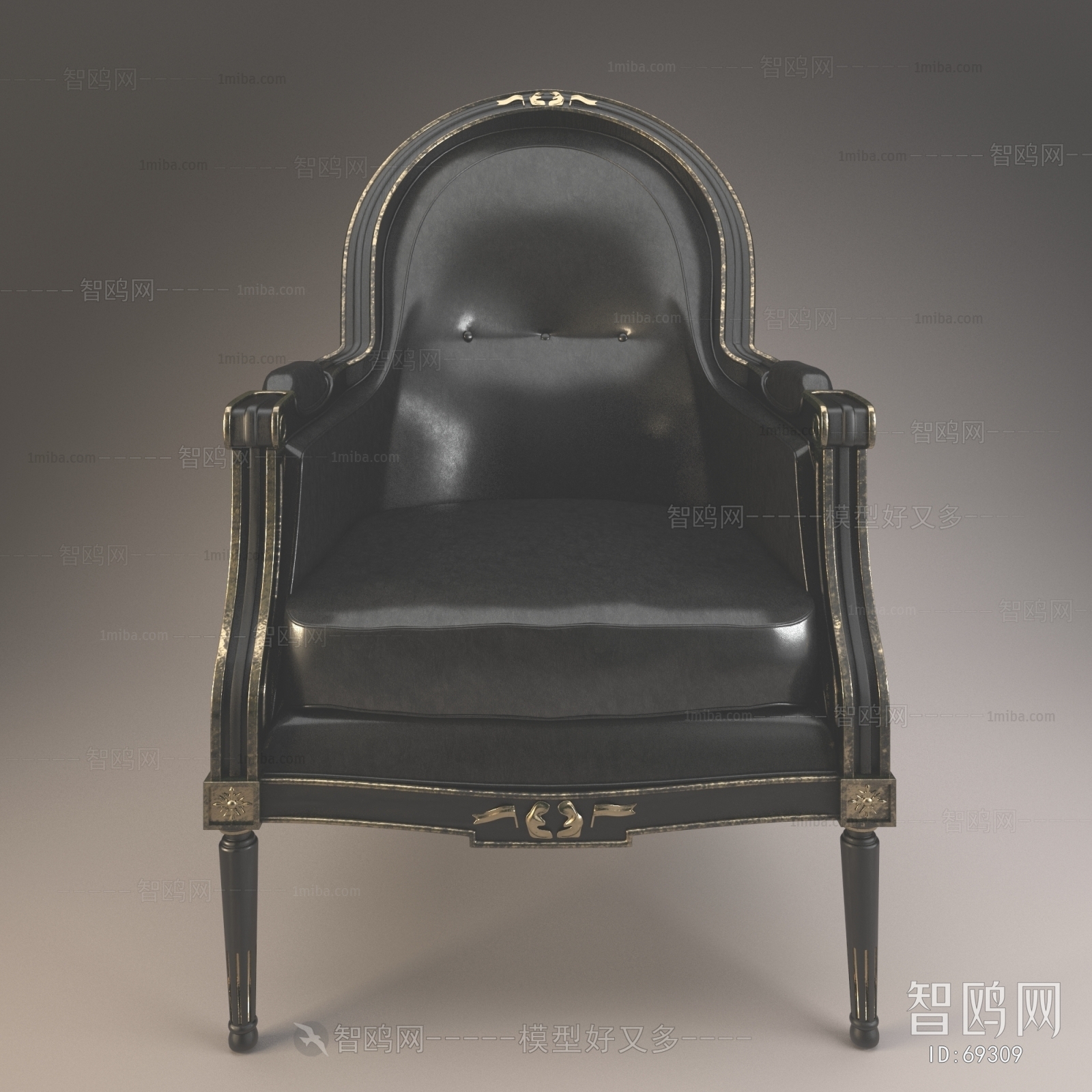 European Style Single Chair