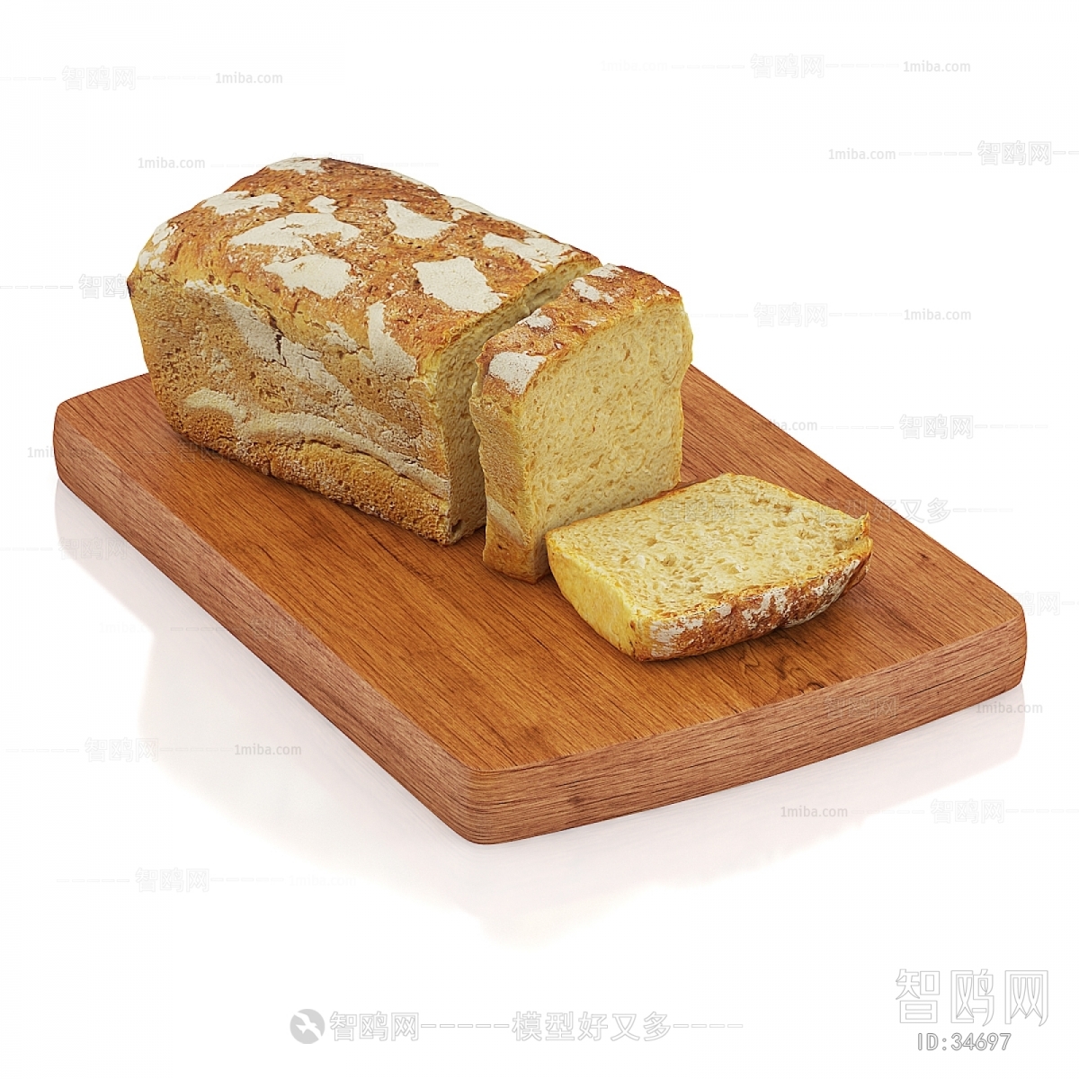 Modern Bread Cake