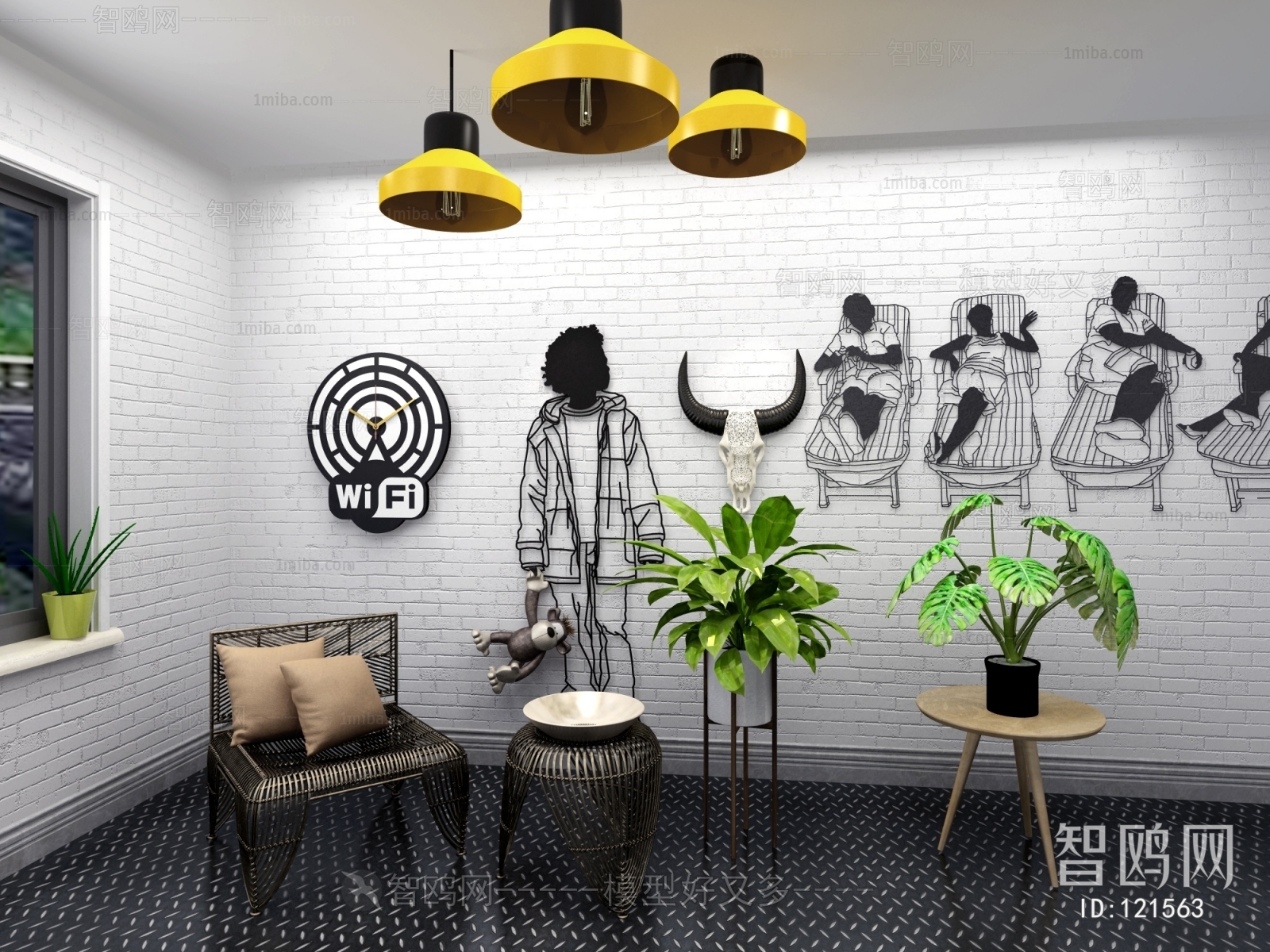 Industrial Style Wall Decoration
