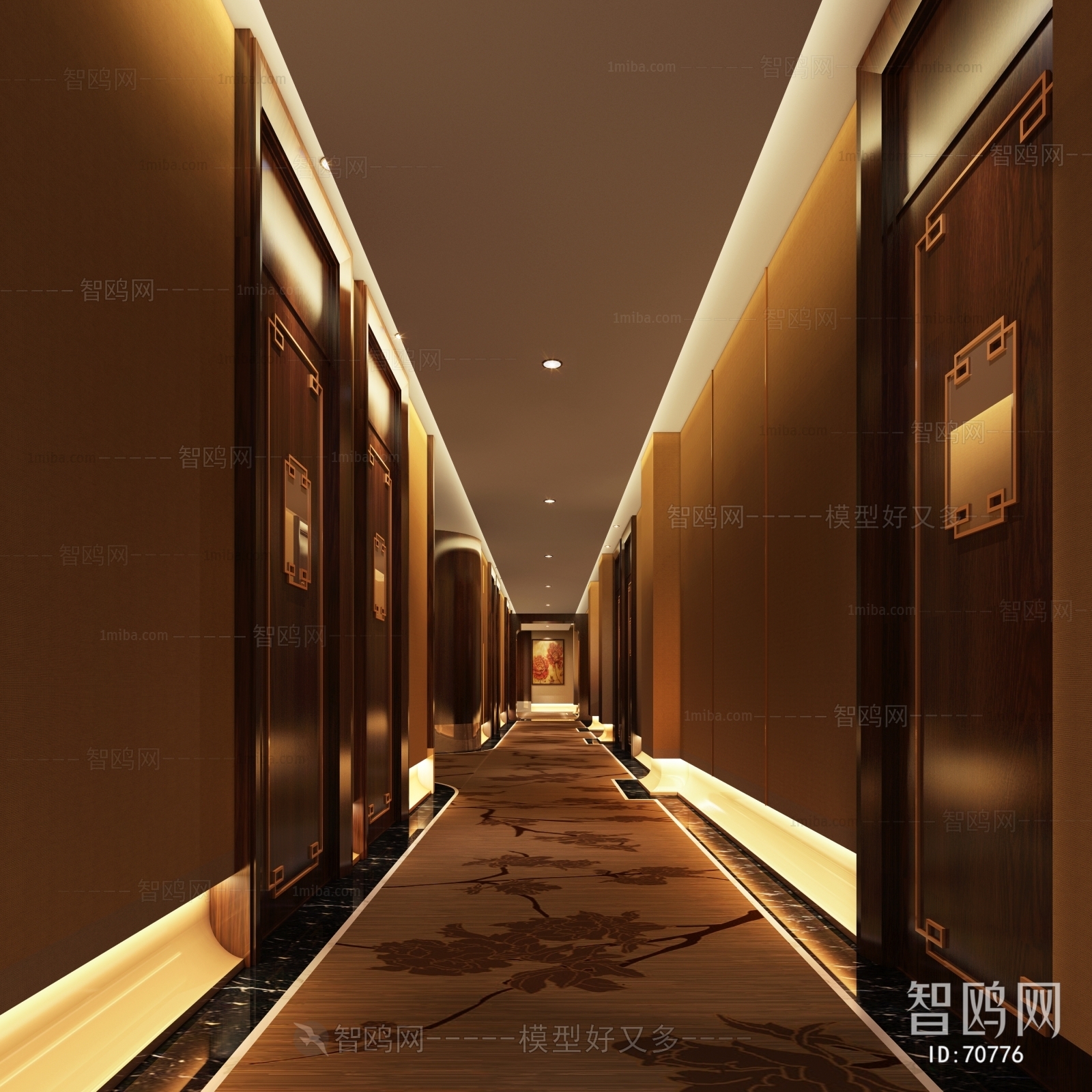 Modern Corridor Elevator Hall