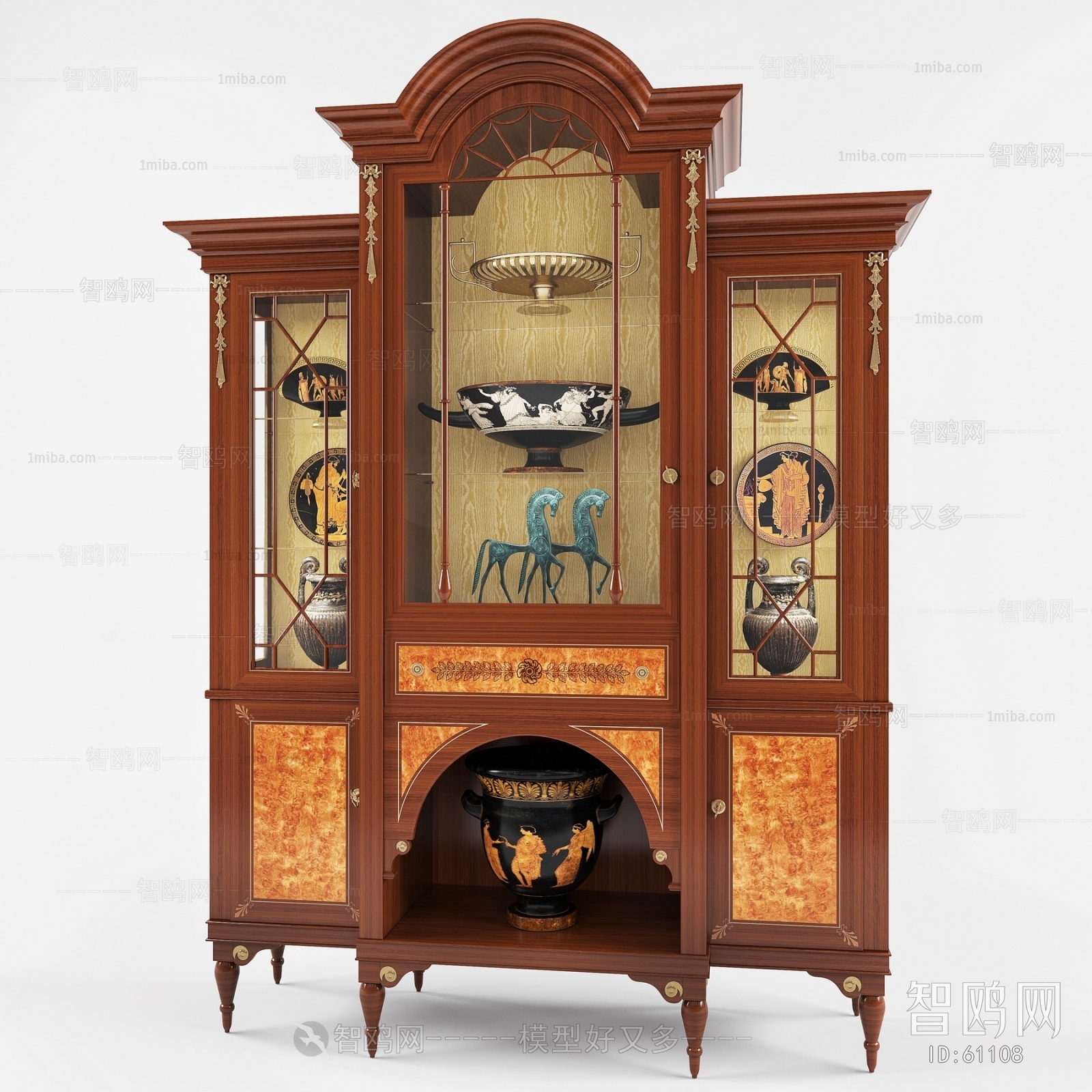 European Style Wine Cabinet