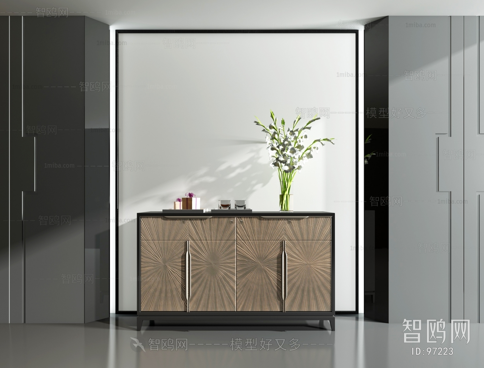 Modern Side Cabinet/Entrance Cabinet