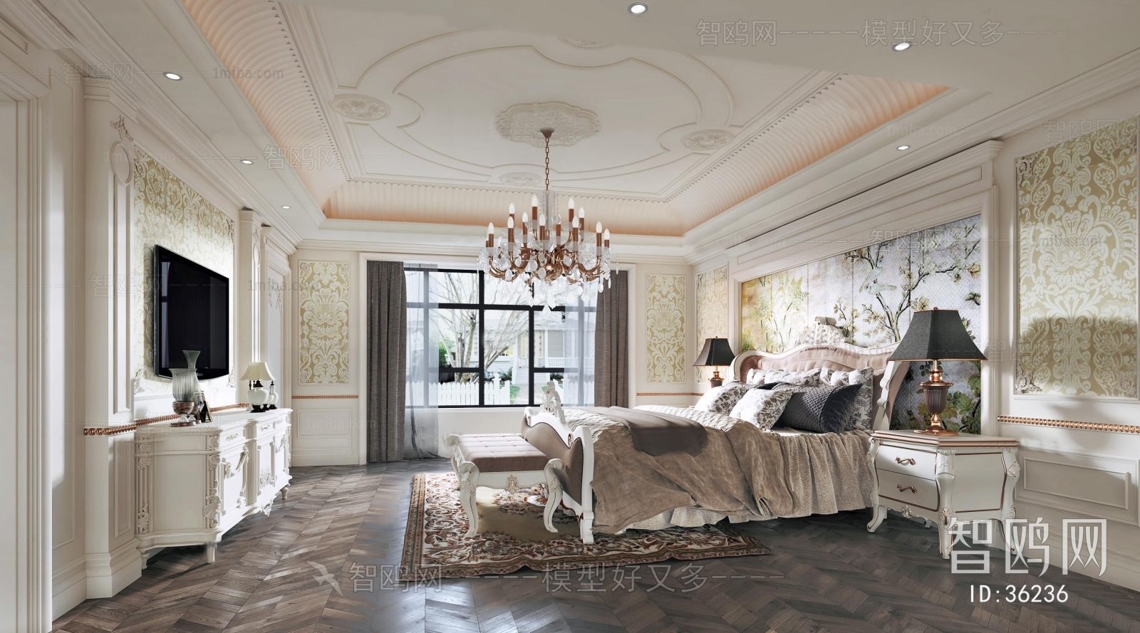 French Style Bedroom