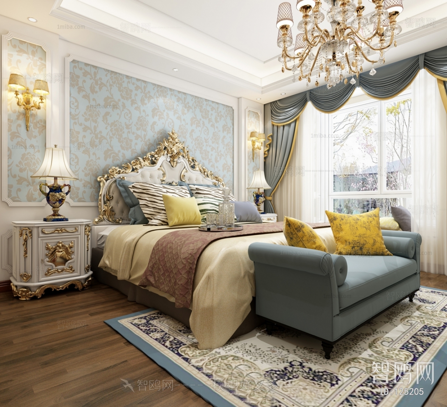 European Style Bedroom