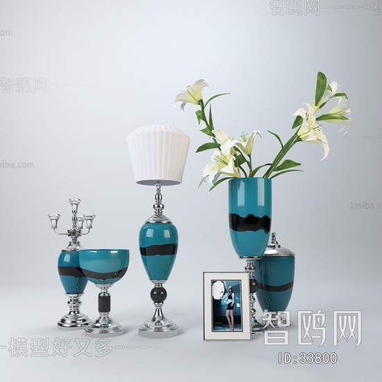 New Chinese Style Decorative Set