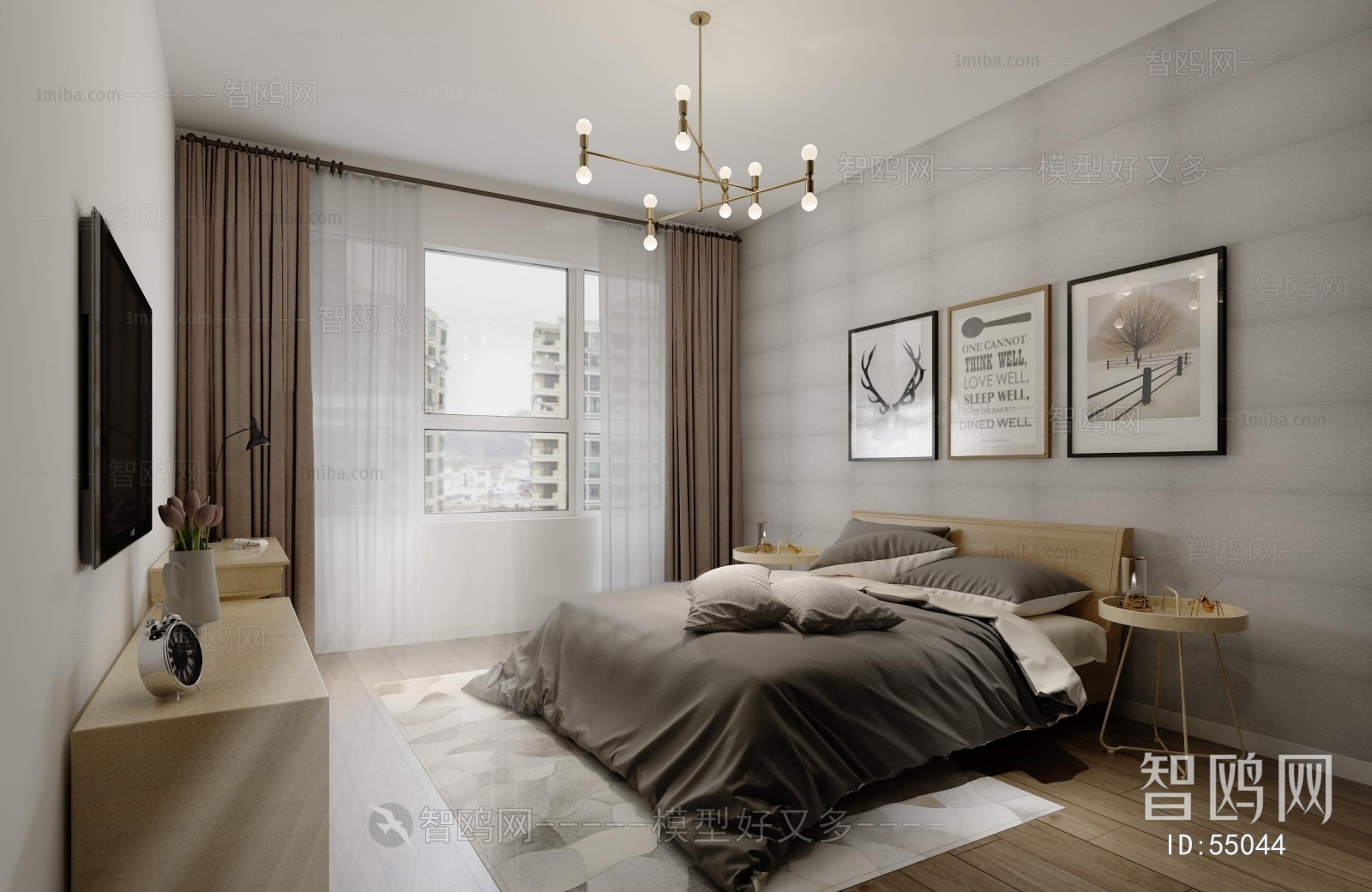 Nordic Style Bedroom