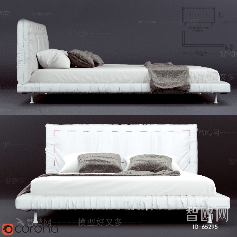 Modern Double Bed