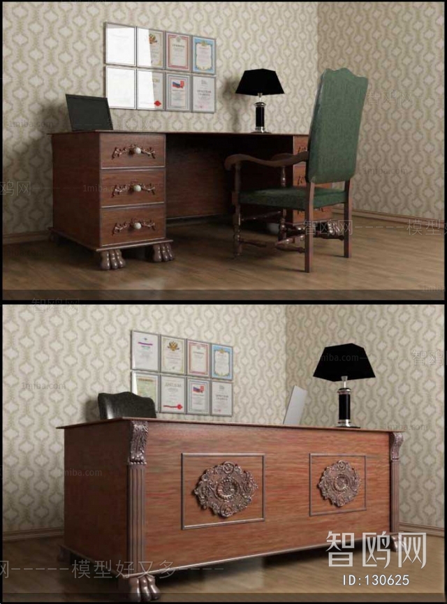 European Style Office Table