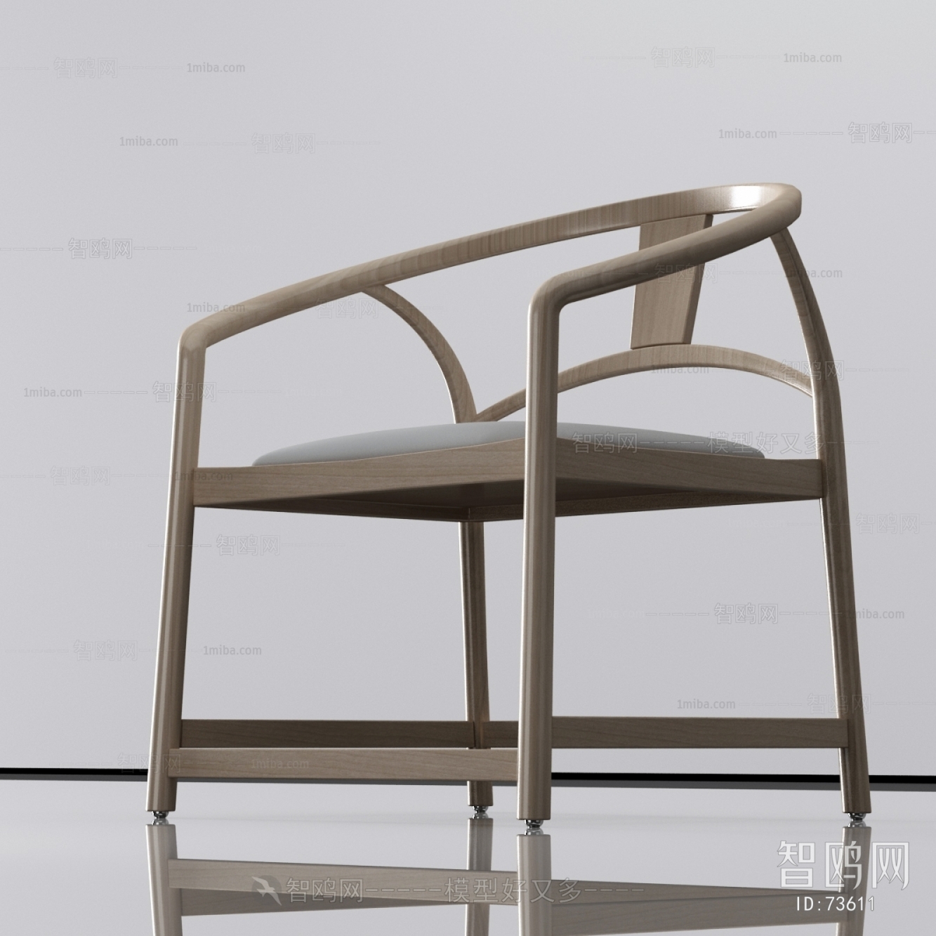 New Chinese Style Single Chair