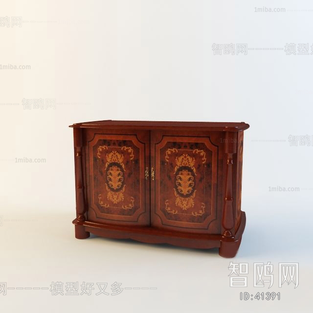 European Style Classical Style Side Cabinet/Entrance Cabinet