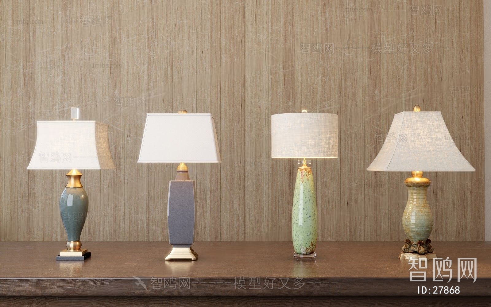 Simple European Style New Classical Style Table Lamp