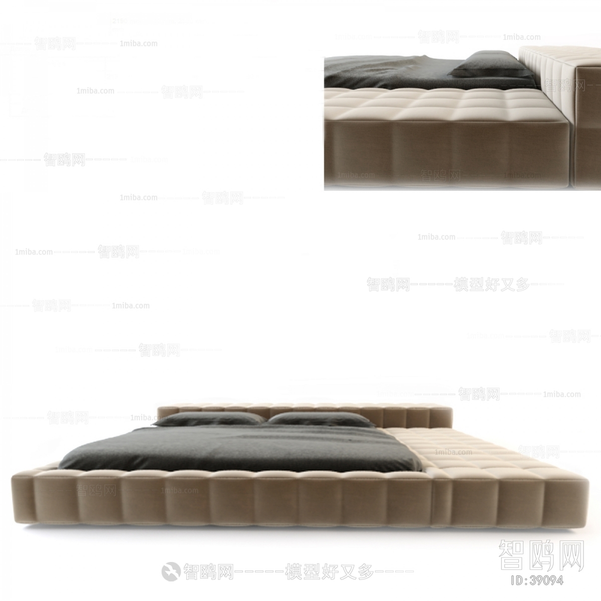 Modern Double Bed