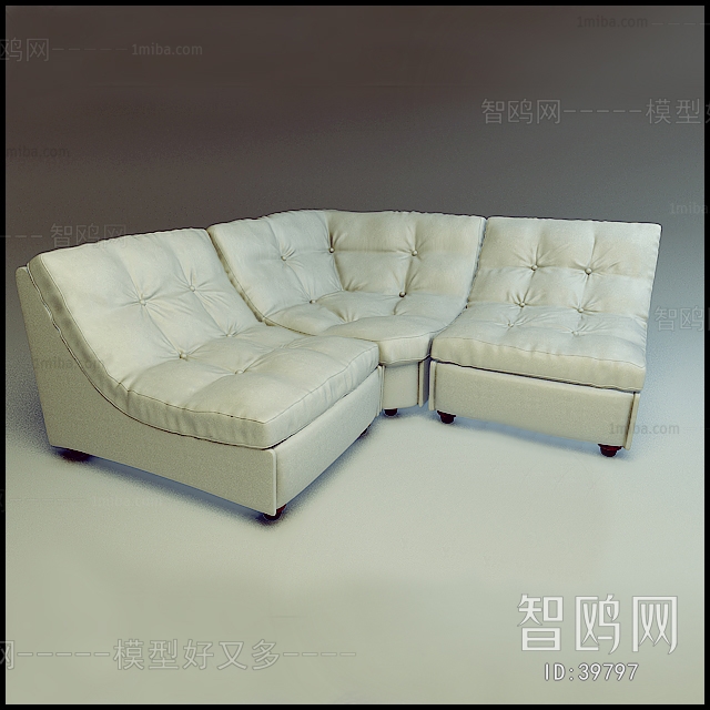 Modern Multi Person Sofa