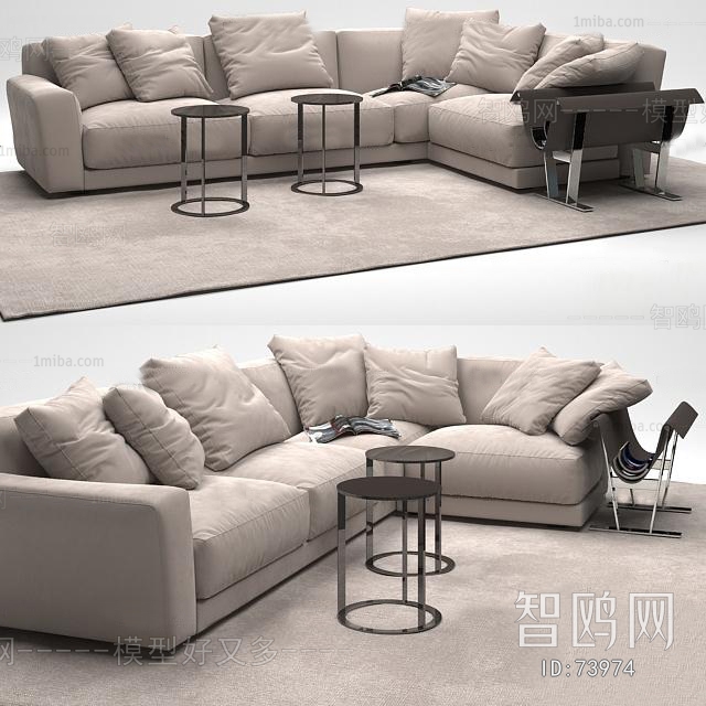 Modern Multi Person Sofa