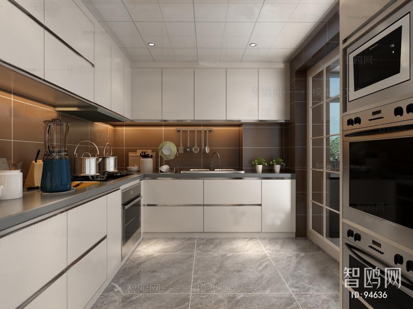 Modern The Kitchen