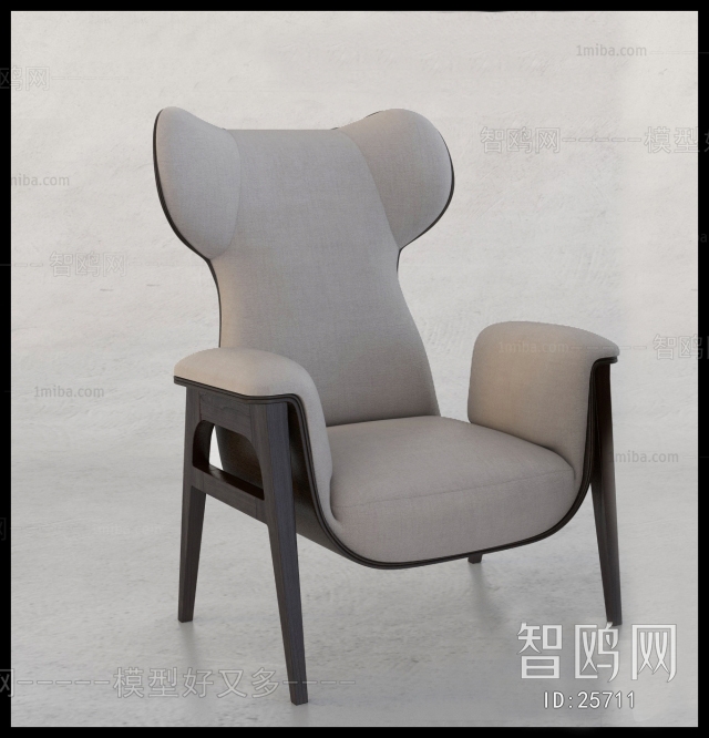 Modern Nordic Style Lounge Chair