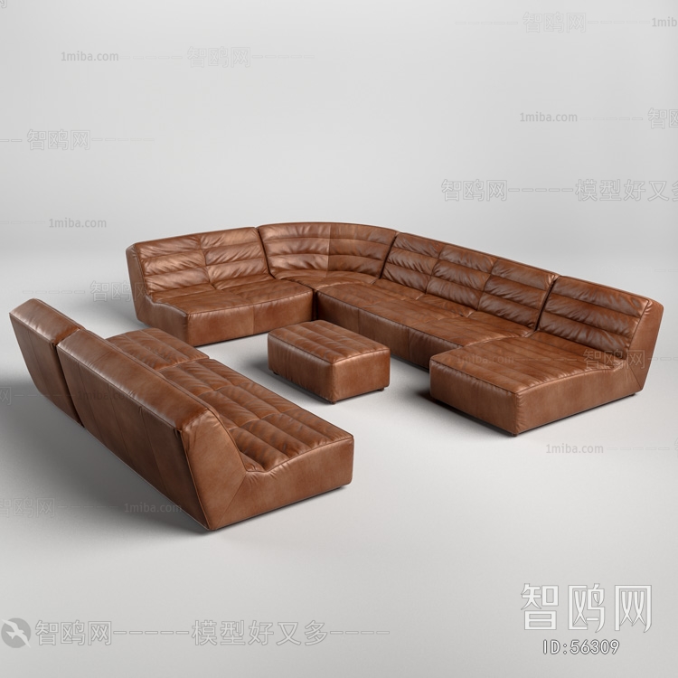 Modern Multi Person Sofa