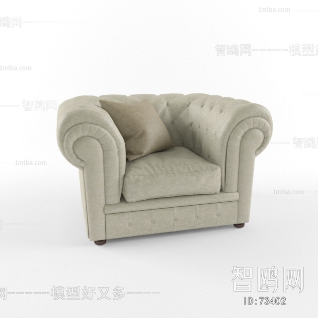 European Style Single Sofa