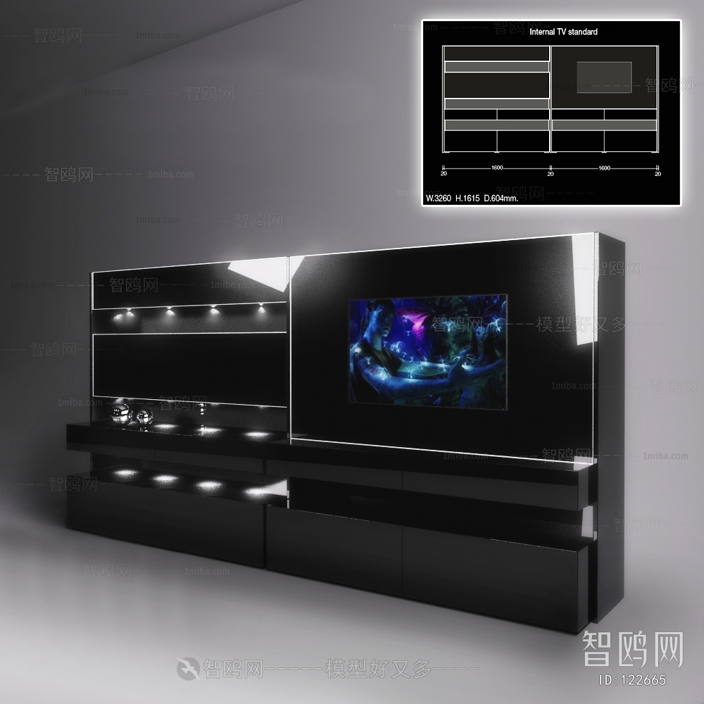 Modern TV Cabinet