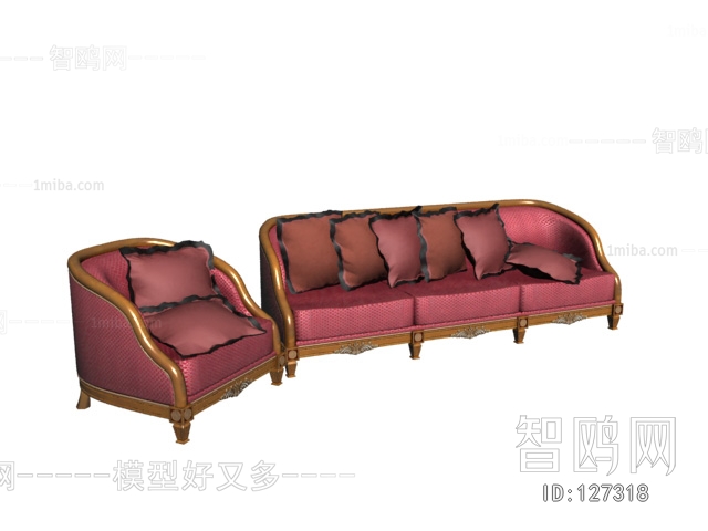 European Style Sofa Combination