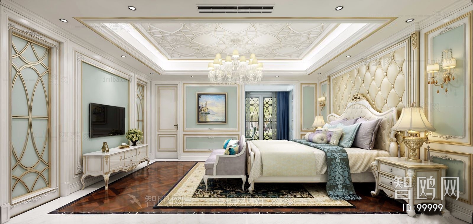 European Style Bedroom