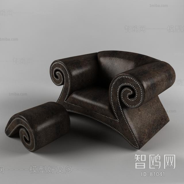 European Style Single Sofa