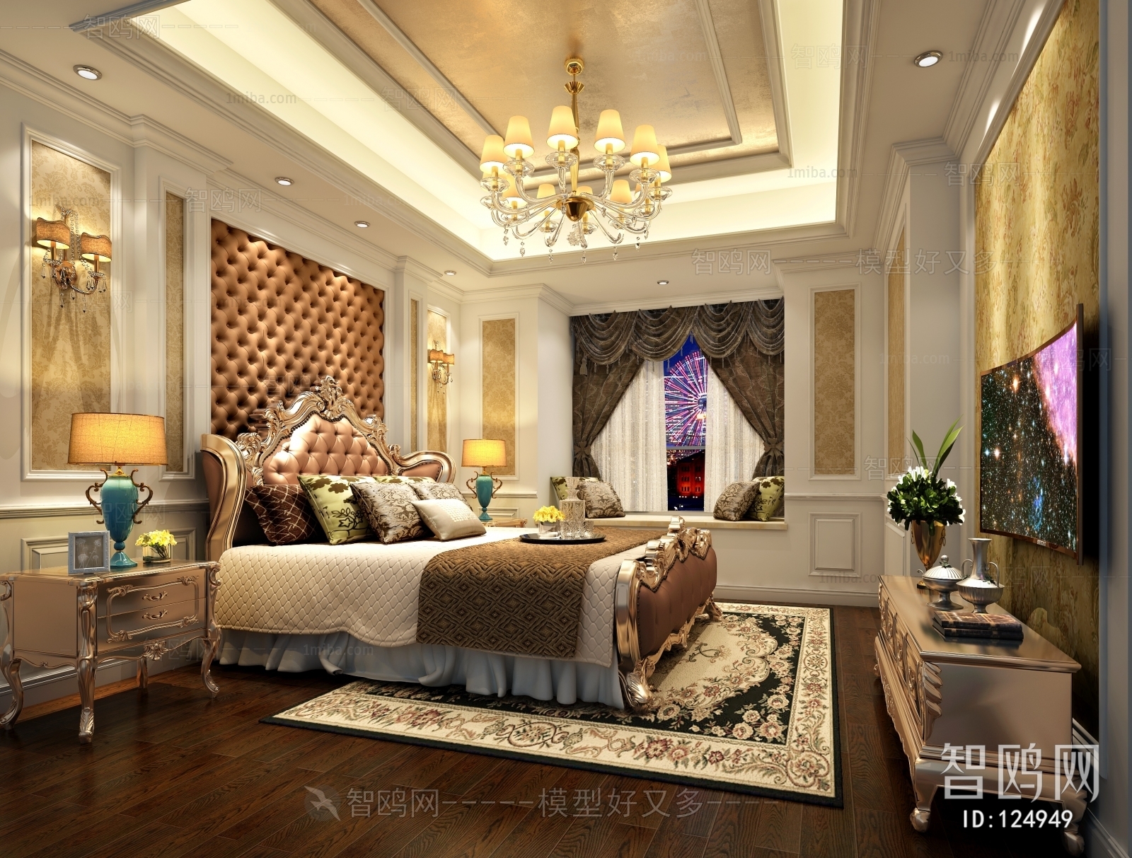 European Style Bedroom