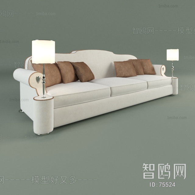 European Style Three-seat Sofa