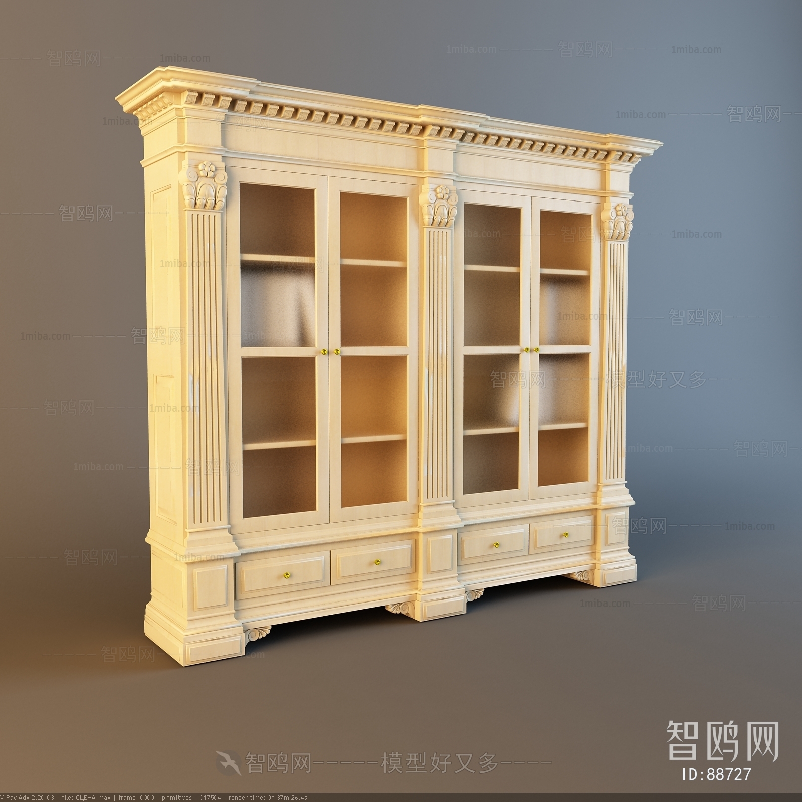 European Style Wine Cabinet