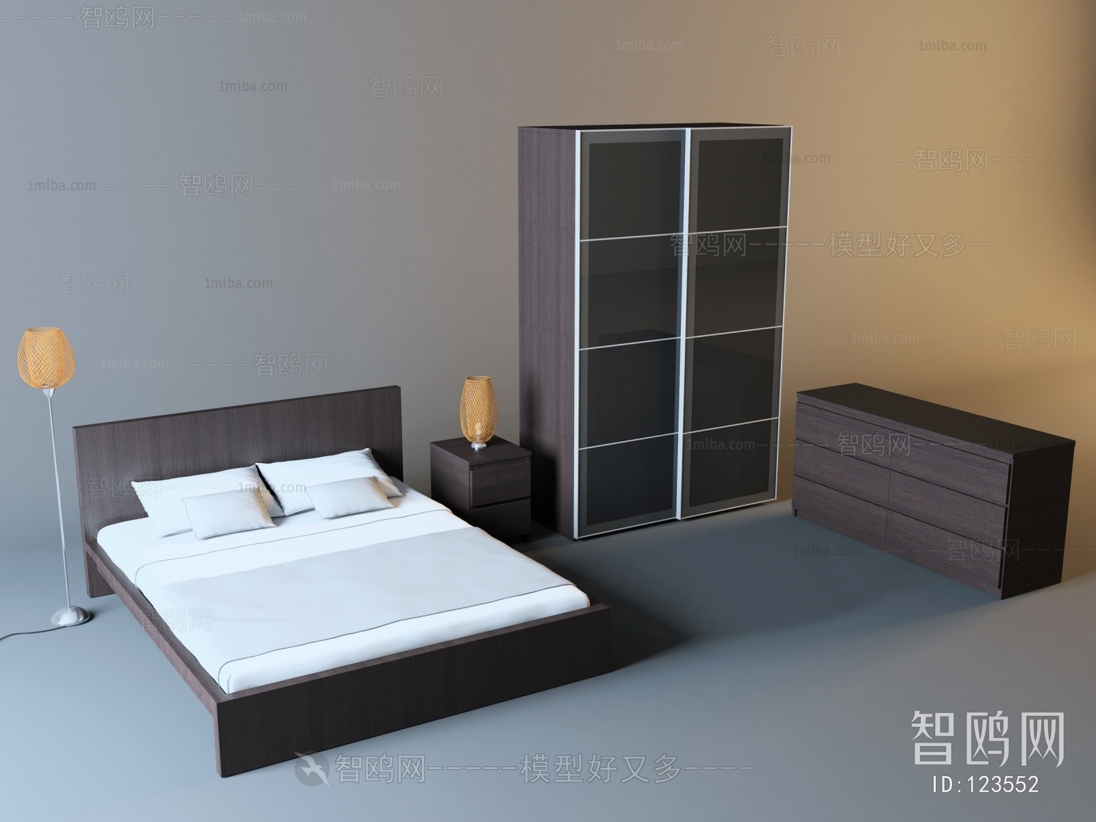 Modern Double Bed