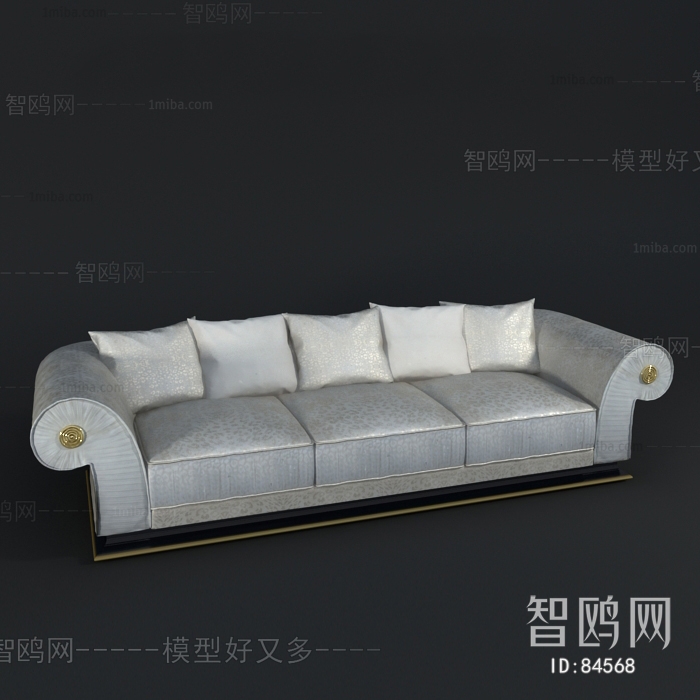 European Style Three-seat Sofa