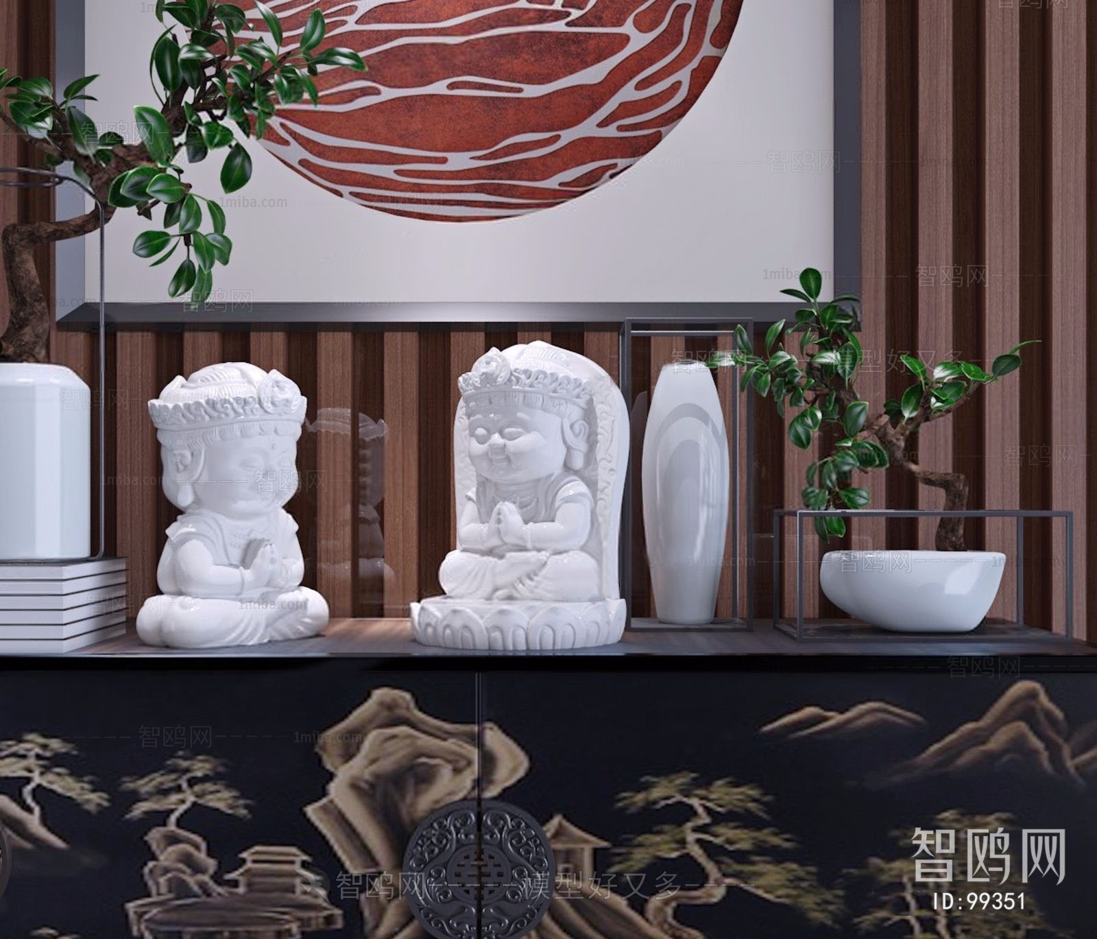 New Chinese Style Sculpture