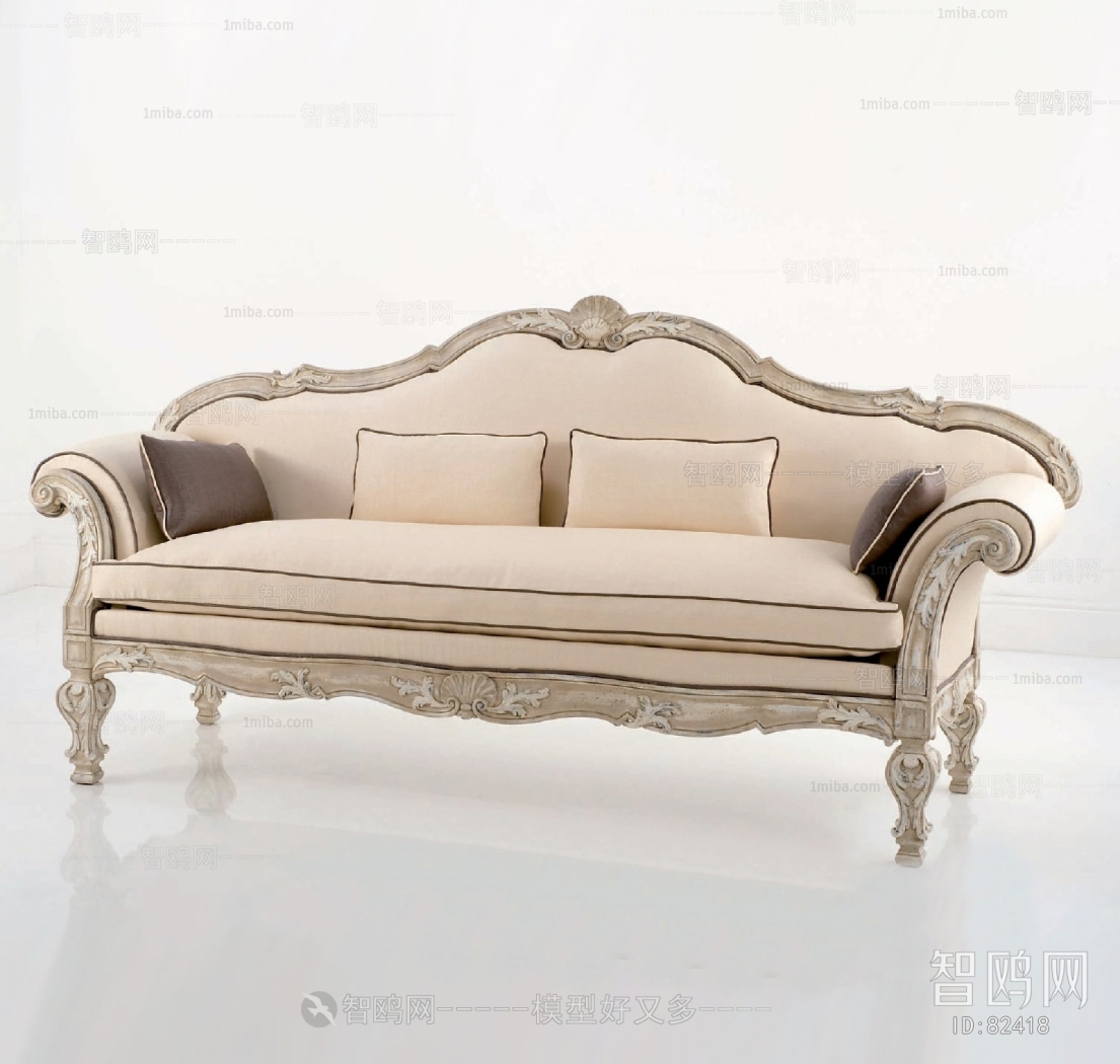 European Style Three-seat Sofa