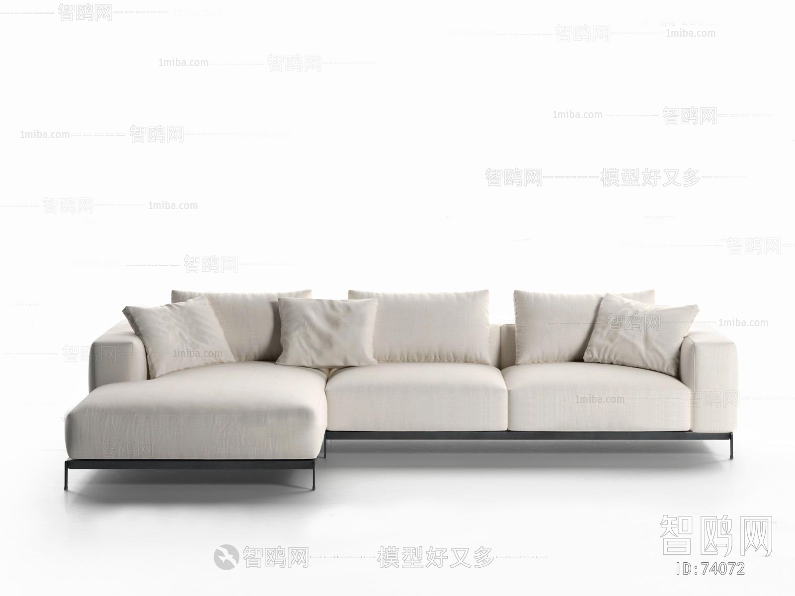 Modern Multi Person Sofa