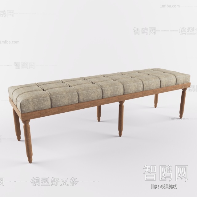 American Style Footstool