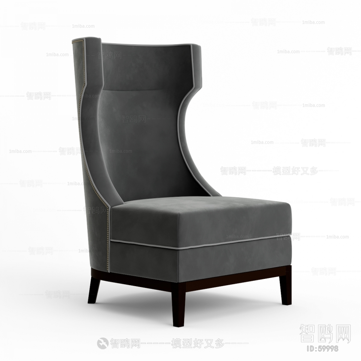 Post Modern Style Single Sofa