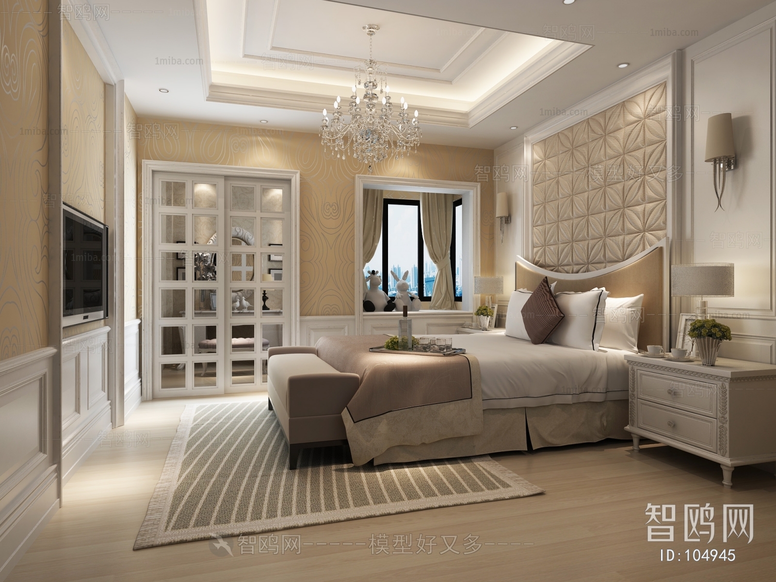 European Style Bedroom