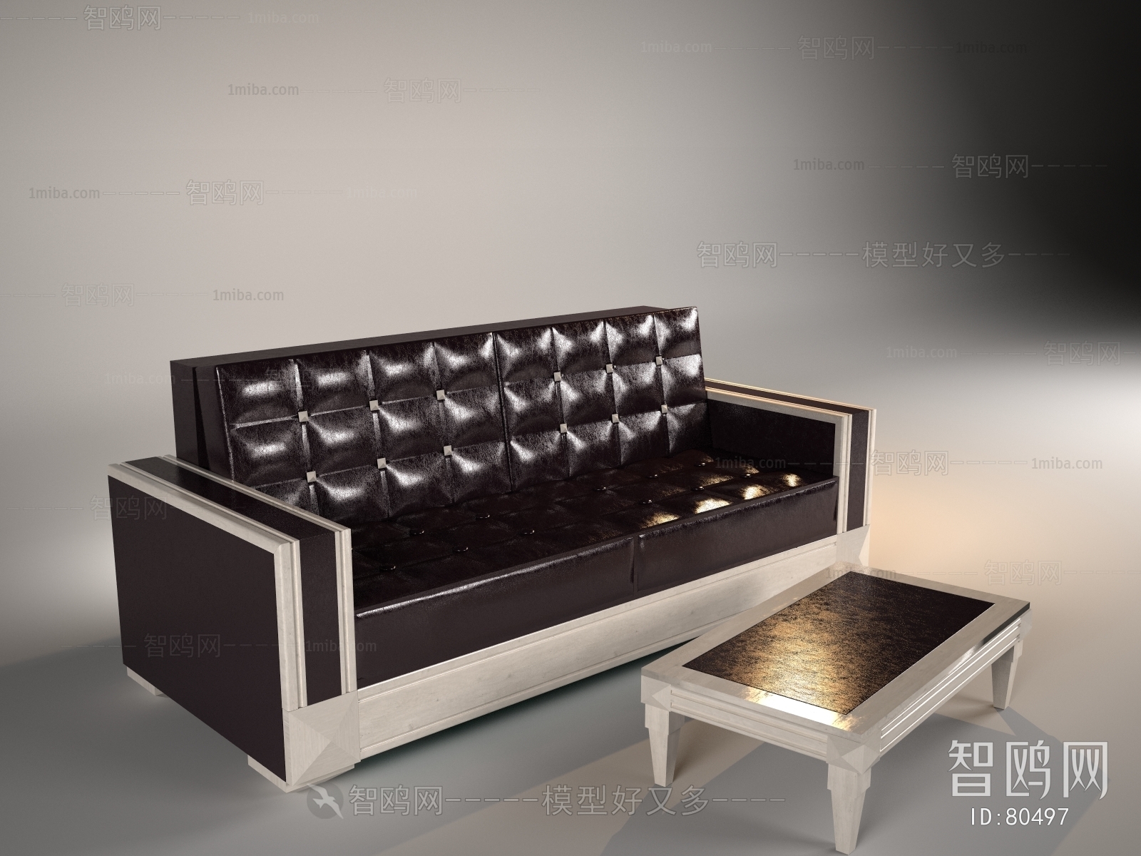 Simple European Style A Sofa For Two